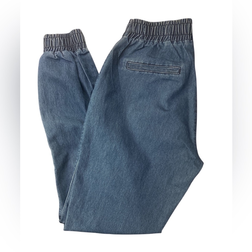 Women's Blue Elastic Waist Pants GUC 11/12